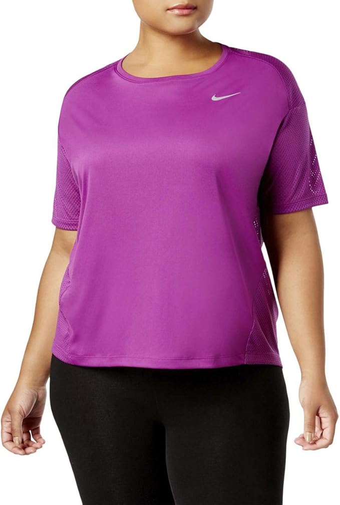 pink and purple nike shirt