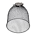 Rustic State Industrial Retro Style Mesh Wire Cage for Pendant Ceiling Lamp (Black)