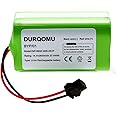 Durqomu 14.4V 2600mAh Li-ion Battery Replacement Compatible with X500 Eufy Robovac 11S MAX 12 15C 15T MAX 25C 30C G10 Hybrid G20 G30 G35 Edge R450 R500 and Ecovacs Deebot N79 N79S DN622