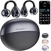 AI Translation Earbuds Real Time, 164 Language Translator Earbuds, 3-in-1 Wireless Clip on Earbuds, Bluetooth 5.4 Headphones, Translating Device for Travel Business Learning (Black)