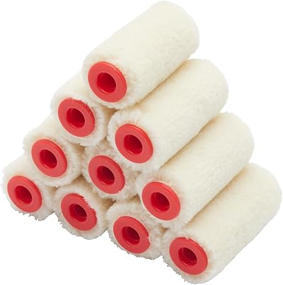 ProDec 10 Pack 2in Gloss Mohair Mini Roller for Smooth Finish