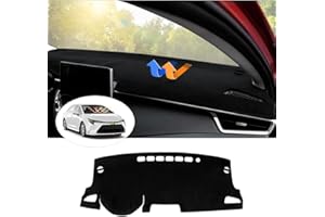 Autorder Dashboard Cover Mat for Toyota Corolla 2019-2022 2023 2024 2025 Accessories Dash Cover Flannel Dash Mat Sunshade Glare UV Rays Protector