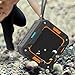 Bluetooth Speakers, VantaKool Portable Wireless Speakers Waterproof/Dustproof/Shockproof 5W for Indoor Shower and Outdoor (Orange)