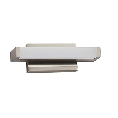 Buy Stanpro 12 Inch Linear Led Wall Sconce For Vanity Bathroom In Brushed Nickel Online In Turkey B08zwzvdrd