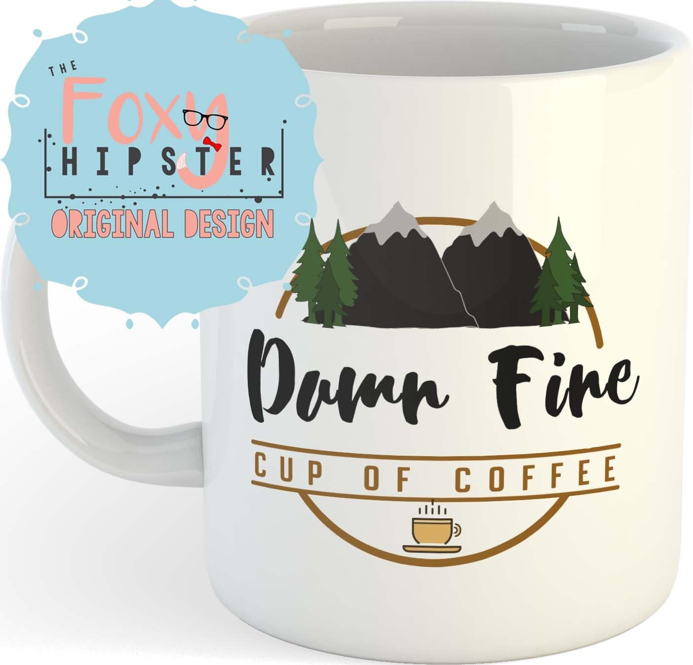 Twin Peaks Damn Fine Cup of Coffee 11 oz Coffee Mug