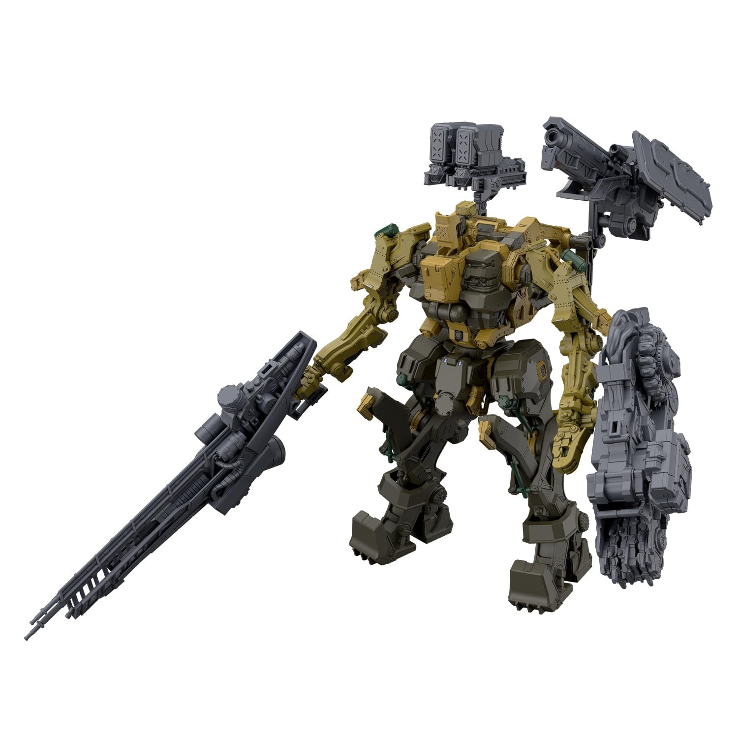 BANDAI Spirits 1.2 inches (30 mm) Armored CORE VI Fires of Rubicon RAD CC-3000 Wrecker Milk Tooth Color Coded Plastic Model
