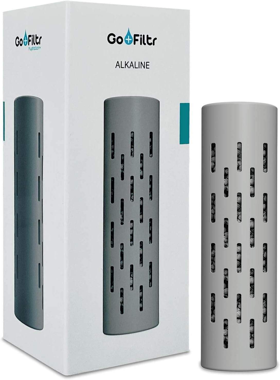 GOFILTR Alkaline | Create All-Natural 9.5ph Ionized Mineral Alkaline Water with Electrolytes in Any Water Bottle. Made in California.