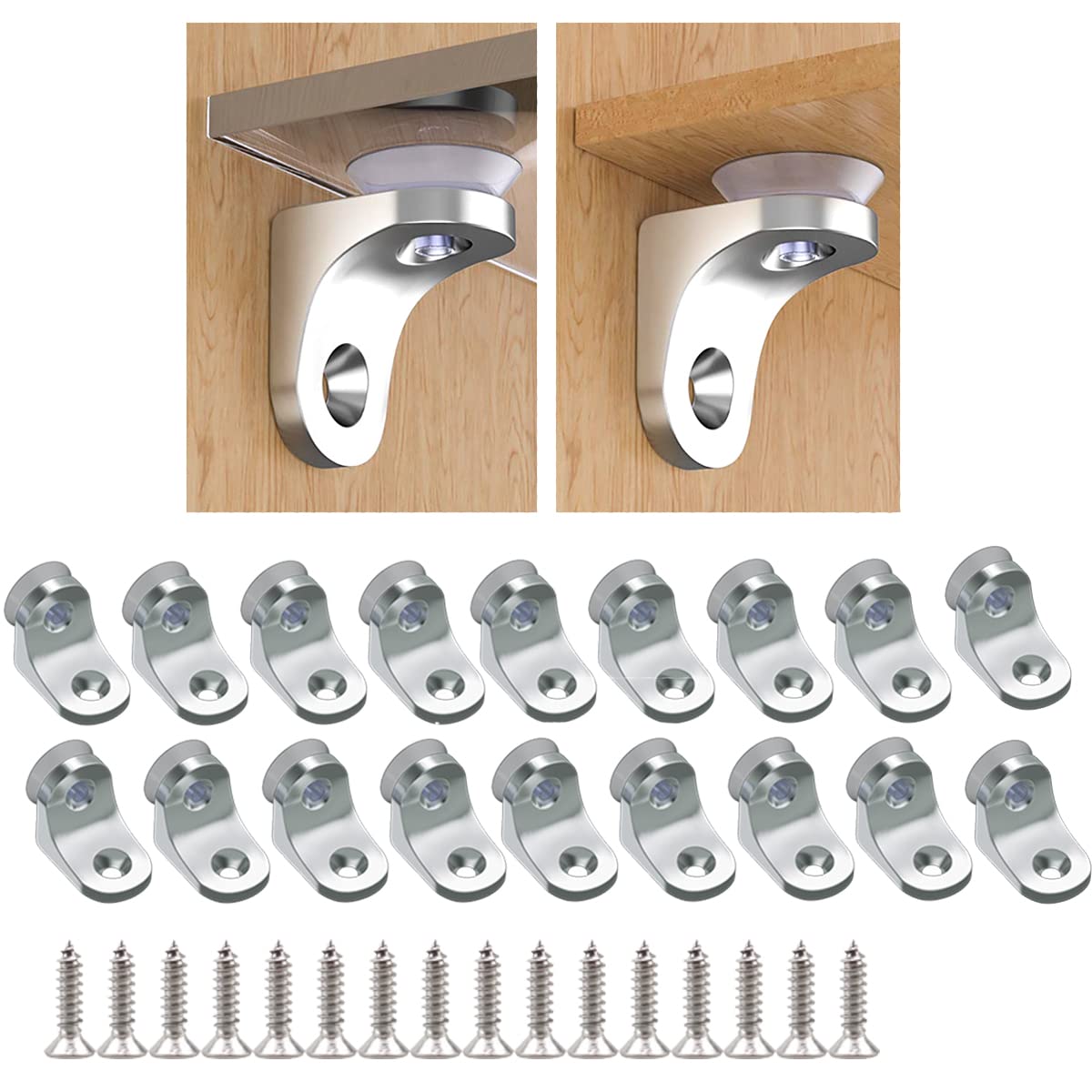 Photo 1 of **********MISSING PARTS*******
YOWPEY 20Pcs Shelf Support Peg Shelf Pins Kit Bracket Shelf Holder Replacement Peg for Support Cabinet Shelf Kitchen Furniture Book Shelves Holder Locking Pins (Round+Silver)
