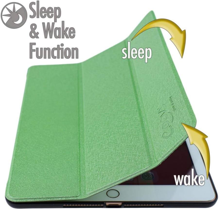 COOVY® Ultra Slim Cover for Apple iPad mini 5 (Model 2019) Smart Protective Cover Case Cover with Standing function and Auto Sleep/Wake up I green - Image 5