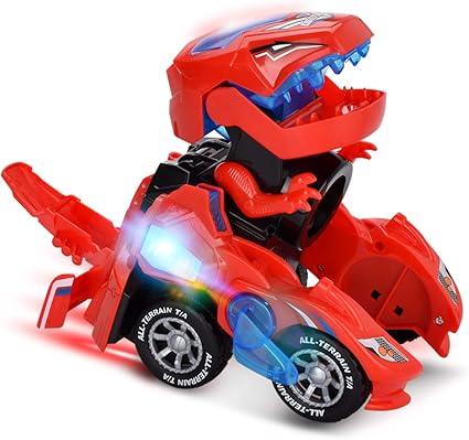 dino transformers car