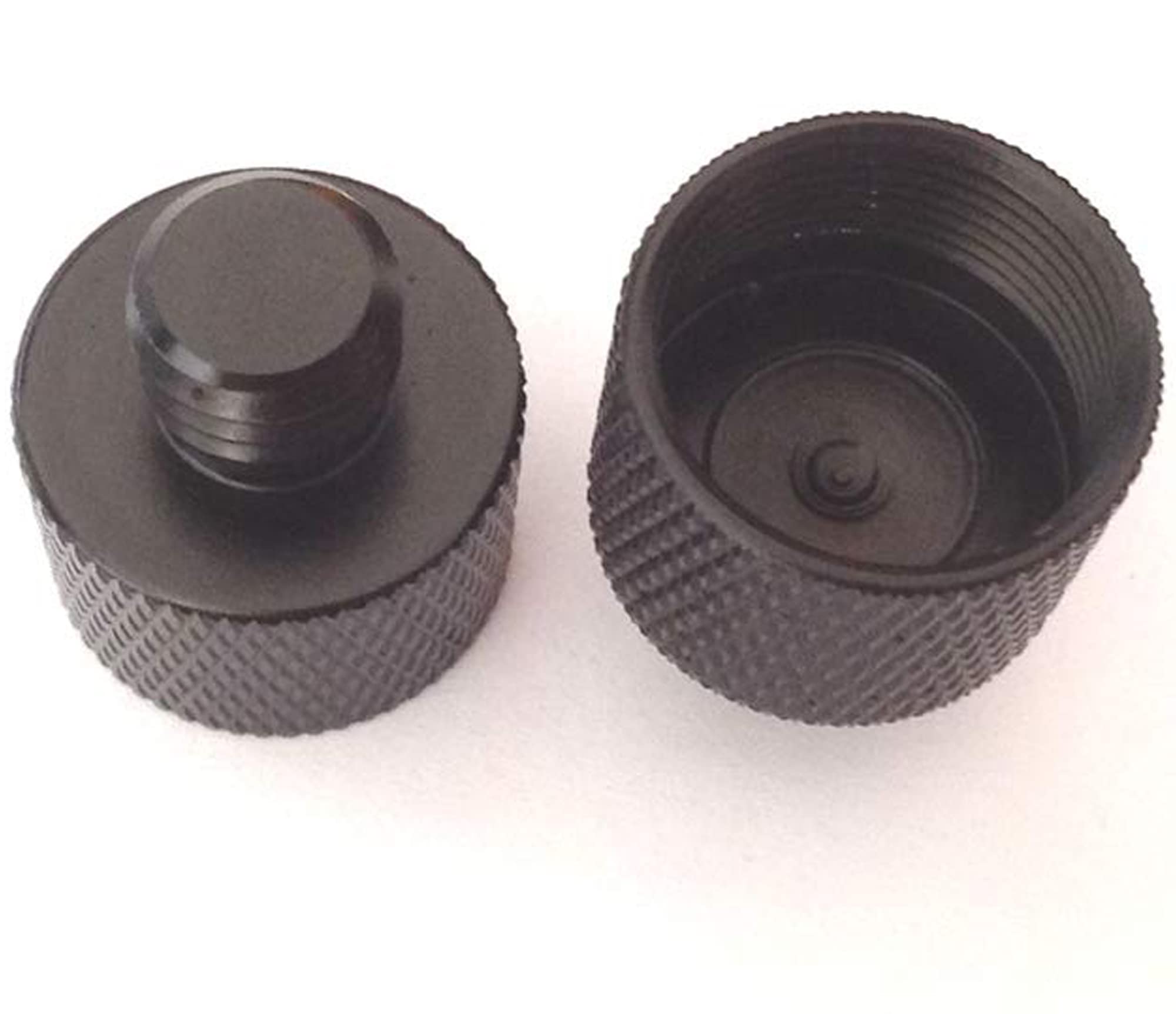 2x Microphone 3/8 Screw To 5/8 Hole Height 2.1cm Video Camera Platform Tripod Flash Bracket Light Hot Shoe Shoot Connector Connect Adapter Quick Mounting Connection Screw Photograph Parts Accessories