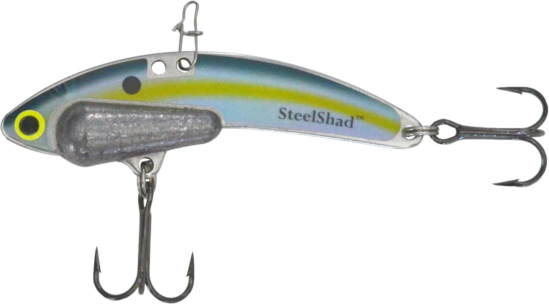 SteelShadHeavy Series 1/2 oz. Bass Fishing Lures - Lipless Crankbait for Freshwater Fishing - Perfect for Smallmouth & Largemouth Bass, Walleye, Pike & Trout - Heavy Series