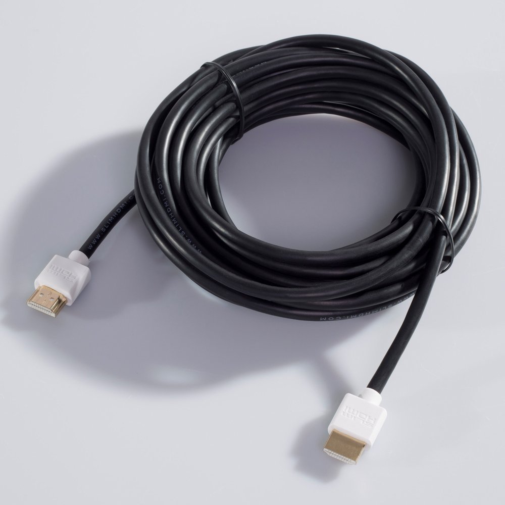 SlimHDMI 7m Eco Slim HDMI Cable (Gold Plated, 1080p, 3D, High Speed)