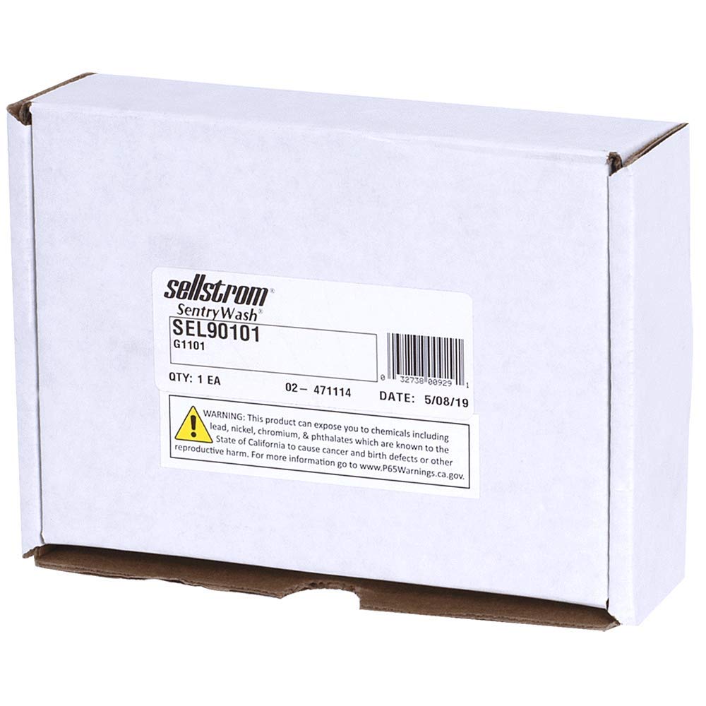 Sellstrom Faucet Mounted Eye Wash Unit, Adjustable Aerated Outlet Heads (3" Apart), S90100: Science Lab Eye Wash Units: Industrial & Scientific