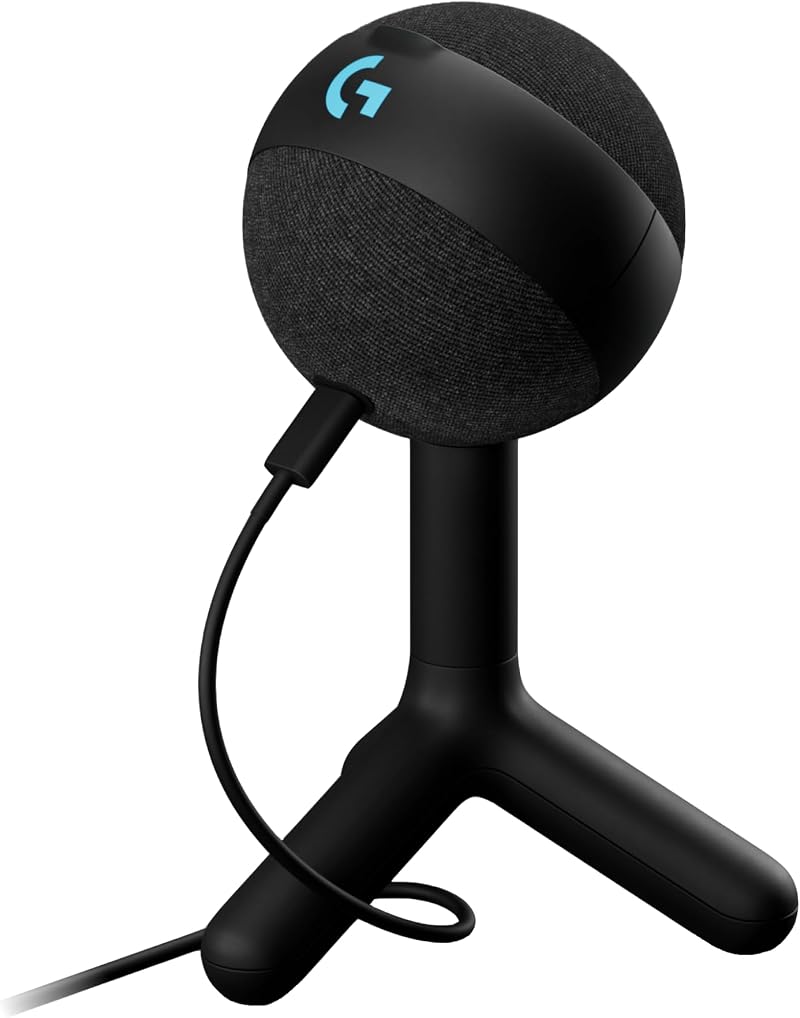 Logitech G Yeti Orb RGB USB Condenser Microphone for Streaming Black