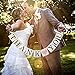 Thank You Wedding Bunting Banner Photo Booth Props Garland Anniversary Bridal Party Decoration (Gold)