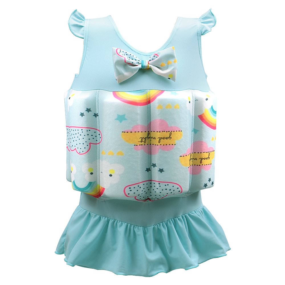 80 12m 18m Bleu Clair Daxiang Mignon Bebe Flottabilite Maillot De Bain Bouee Gilet De Sauvetage Flotteur Combinaison Flottante Pour Les Enfants Debutant Fille Maillots De Bain Mkyra Org