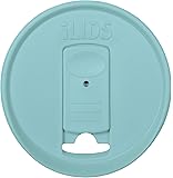 Mason Jar Drink Lid, Regular Mouth, Seafoam, 2-Pack