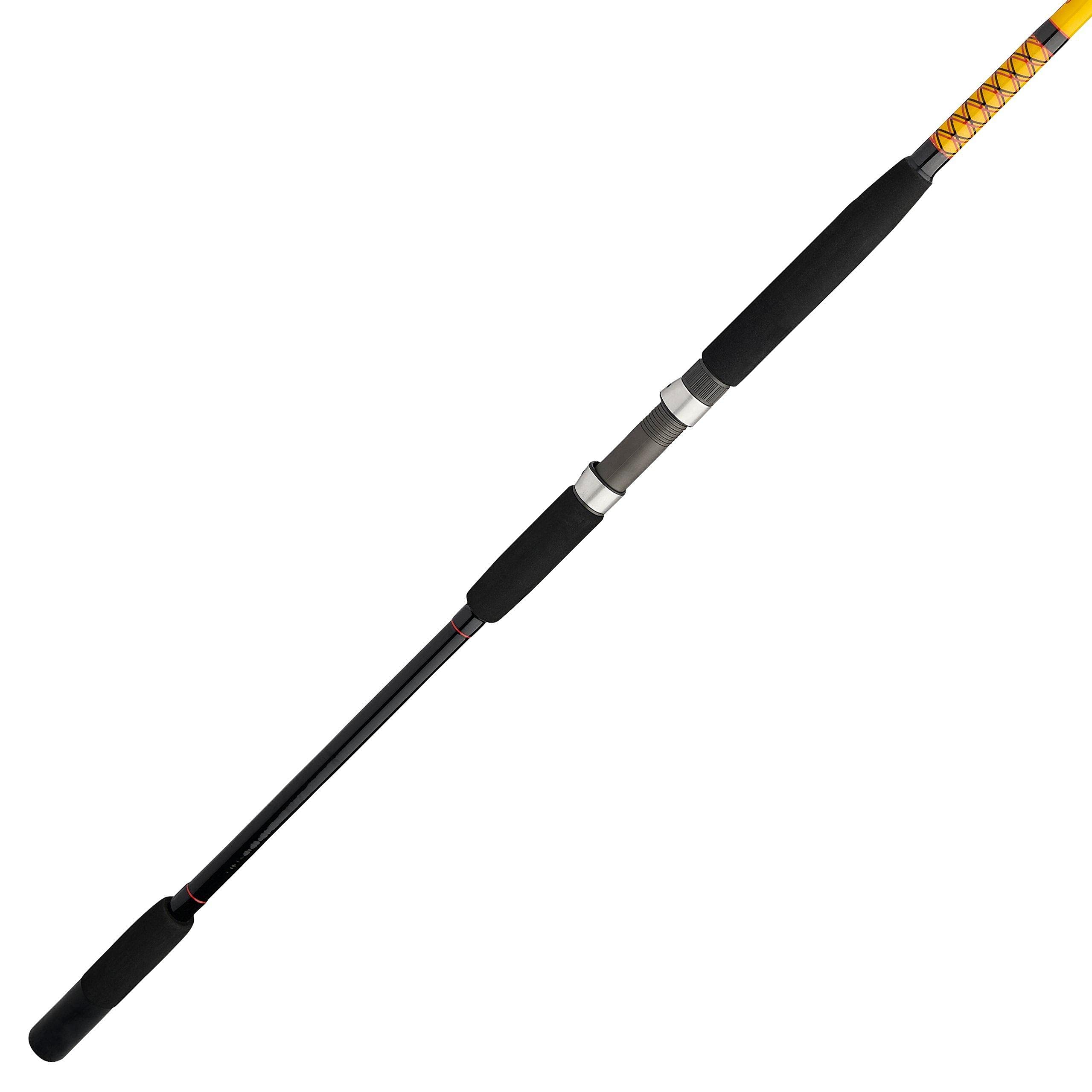 Photo 1 of ***MISSING PIECE*** Ugly Stik Bigwater Conventional Fishing Rod, Black/Red/Yellow, 10' - Extra Heavy - 40-80lb - 2pc