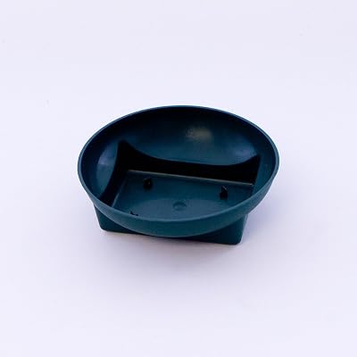Smithers Oasis Round Floral Bowls with Square Bases Dark Green Pack of 10