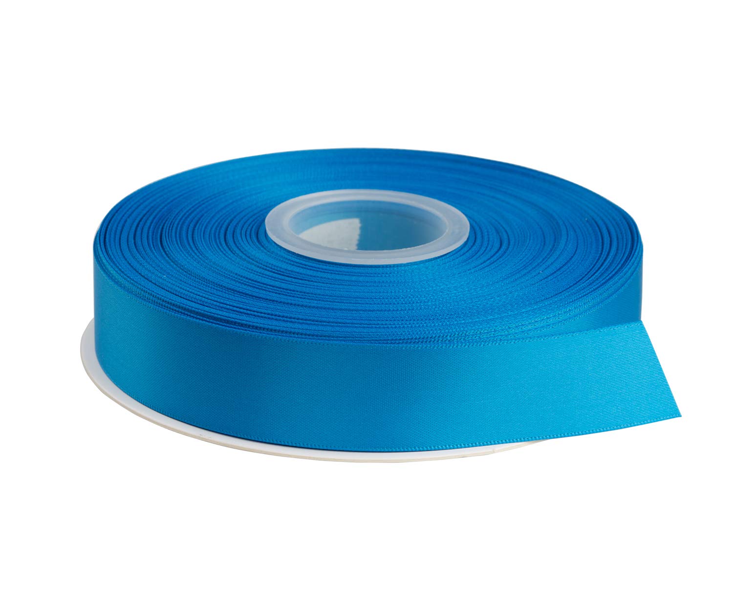AVANAVA 25mm Wide Double Face Satin Ribbon - 45 Meters (327-Mosaic Blue)