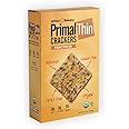 Primal Thin Crackers (Parmesan)(Organic)(Low Carb, Gluten-Free, Grain-Free) (8.4oz) (Package May Vary)
