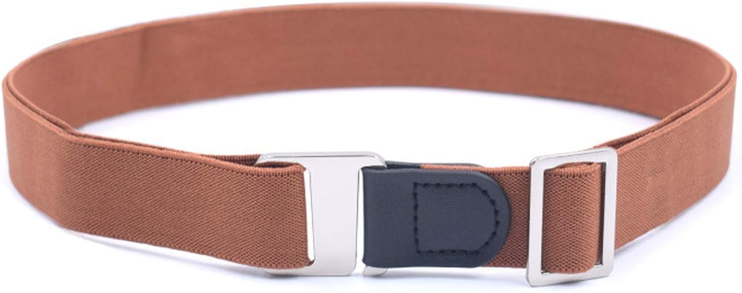 Buckle Free Stretch Easy Belt Women Men Child Elastic Lazy Belt For Jeans Invisible Shirt Stay Belt Holder Near Shirt Stay