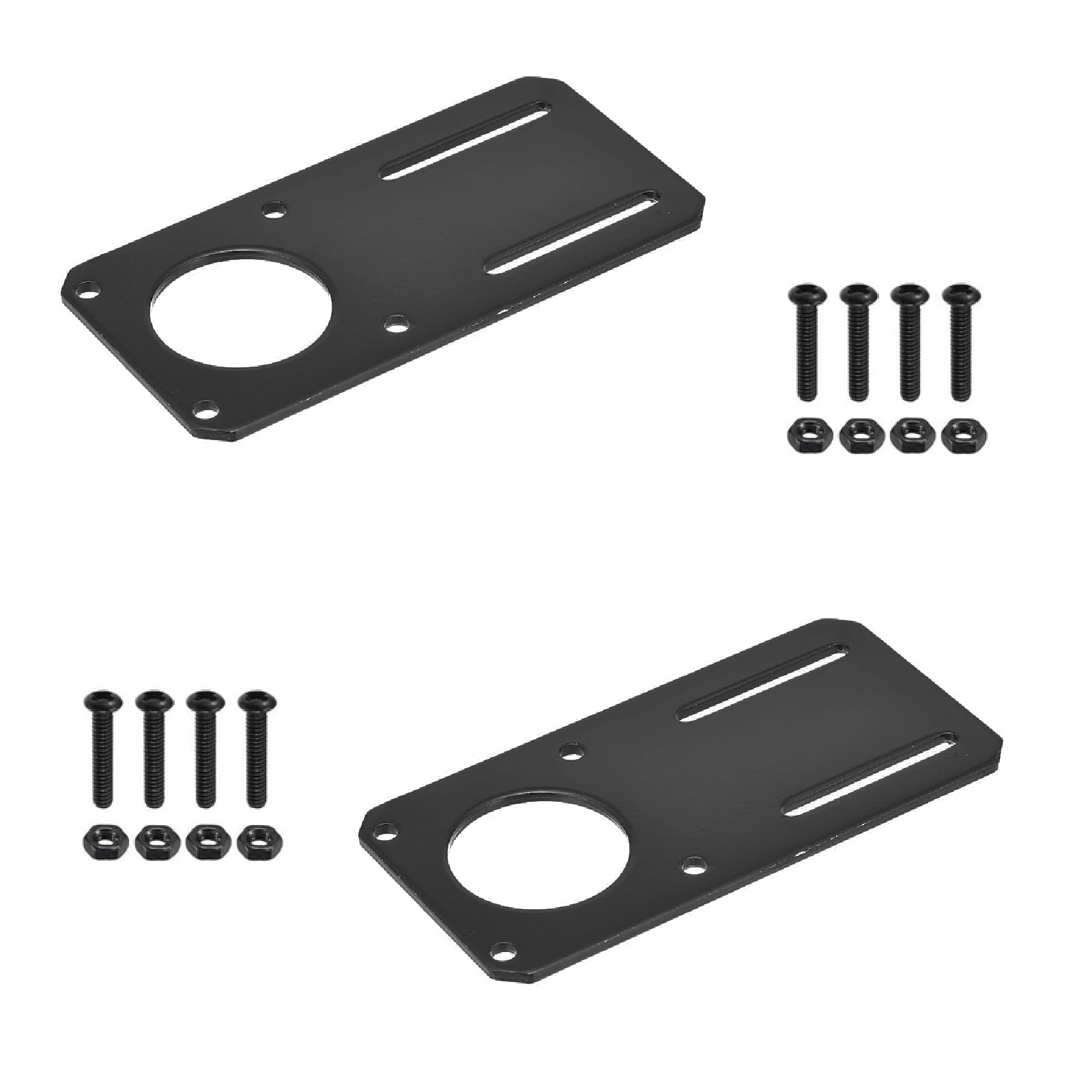 Photo 1 of XYRSTOLR NEMA 23 Stepper Motor Bracket Motor Mounting Bracket Holder 132x65mm Holder Bracket for NEMA 23 Stepper Motor