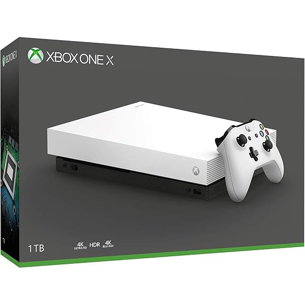 Amazon.com: Xbox One X 1tb Robot White Special Edition FMP-00096