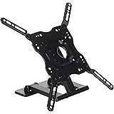 Amazon Basics Full Motion Articulating TV Monitor Wall Mount for 22-55 Inch TVs and Flat Panels up to 80 Lbs, Black