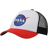 NASA Logo Red & White Trucker Hat