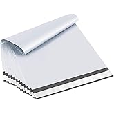 UCGOU 14.5x19 Poly Mailers White Shipping Bags Self-Sealing Waterproof and Tear-Proof 50 Pack