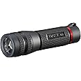 Coast GX10 550 Lumen Compact & Waterproof Dual Power LED Flashlight with Grip-Textured Handle, 4 Light Modes, Twist Focus™ & Pure Beam® Technology