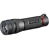 Coast GX10 550 Lumen Compact & Waterproof Dual Power LED Flashlight with Grip-Textured Handle, 4 Light Modes, Twist Focus™ & 