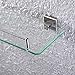 KES Bathroom Glass Shelf 1 Tier Bathroom Caddy Bath Basket Stainless Steel RUSTPROOF Wall Mount Brushed Finish, A2420A-2