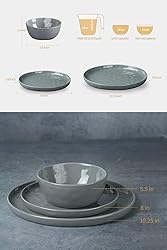Famiware Mars Plates and Bowls Set, 12 Pieces
