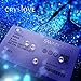 CRYSLOVE Fantastic World Series Aurora Borealis Ball Crystal Earrings for Women 925 Sterling Silver Drop Dangle Rainbow Earrings,Elegant Jewelry Packaging
