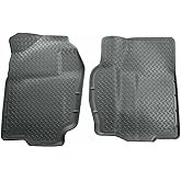 Husky Liners Classic Style Floor Mats | Fits 1994-2001 Dodge Ram 1500, 1994-2002 Ram2500/3500 | Front Row, 2-pc Grey - 30712