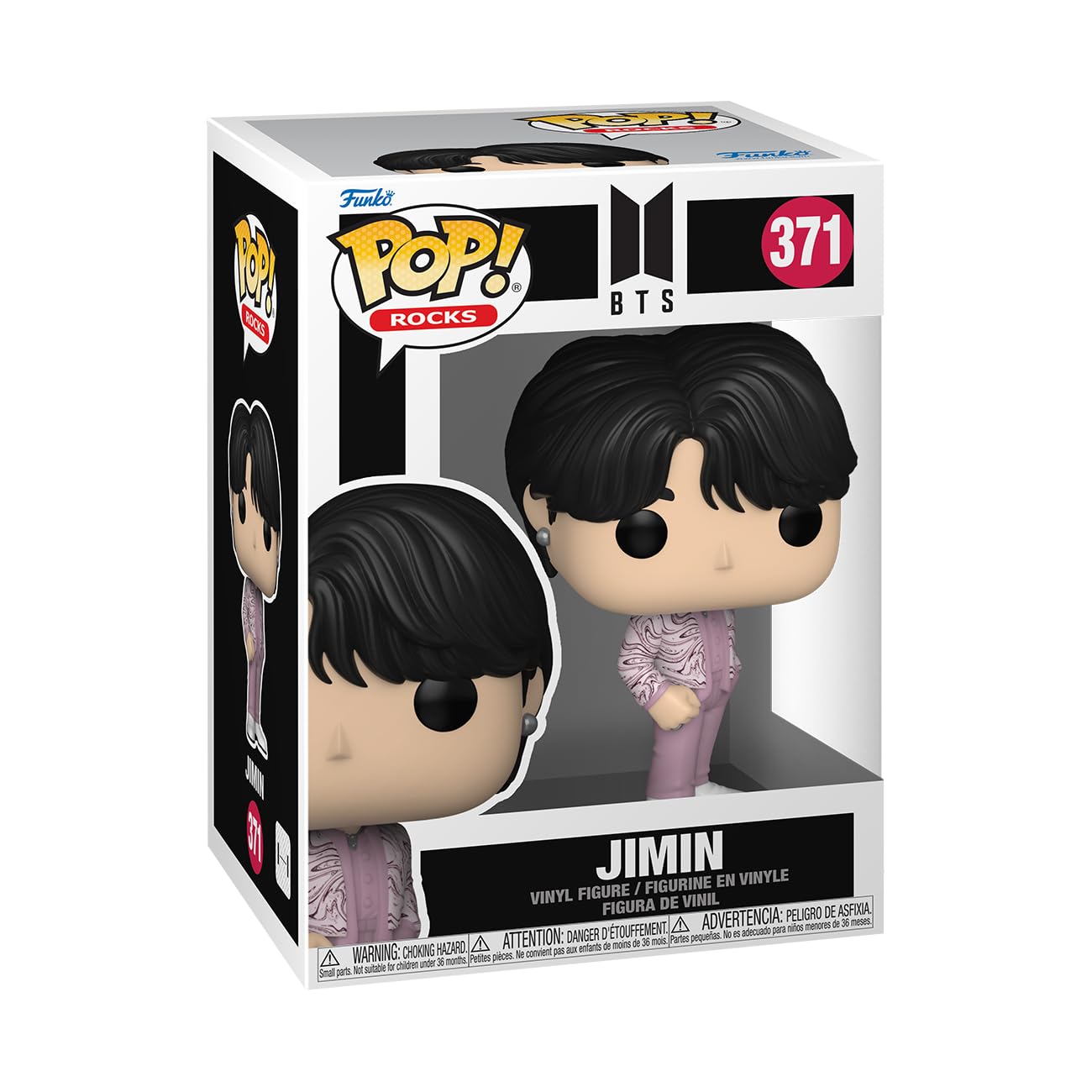 Funko POP! Rocks: BTS - Jimin - Collectable Vinyl Figure - Gift Idea - Official Merchandise - Toys for Kids & Adults - Music Fans - Model Figure for Collectors and Display