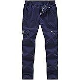 YSENTO Women's Hiking Pants Lightweight Stretch Quick Drying UPF 50 Camping Travel Work Cargo Pants 6 Pockets