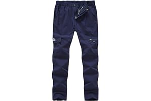 YSENTO Women's Hiking Pants Lightweight Stretch Quick Drying UPF 50 Camping Travel Work Cargo Pants 6 Pockets