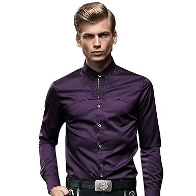 Image result for man in purple shirt