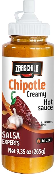 ZAASCHILA CREAMY SAUCE CHIPOTLE 9.35OZ (265G)