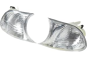 Turn Signal Corner Lights,Car Front Corner Lights Clear Lens Replacement Corner Lights For Left And Right Front Turn Signal L