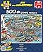 Jumbo Jan van Haasteren Sea Port Jigsaw Puzzle (500 Piece)