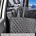 Dog Car Seat Covers Set - Pet Seat Covers Set - Dog Car Seat Covers WaterProof - Heavy Duty Dog Seat Cover WaterProof - Dog Car Seat Covers Heavy Duty - Vehicle Seat Covers for Dogs - HAMMOCK black