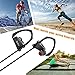 Mailiya Wireless Sport Bluetooth Headphones Sweatproof Stable Fit In Ear Earbuds Ergonomic Ear Hook Headset Noise Isolation Stereo Earphones 8-Hour Working Time with Mic for Running Workout Gym