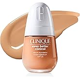 Clinique Even Better Clinical Serum Full Coverage Hydrating Foundation Broad Spectrum SPF 25 With Vitamin C, Salicylic Acid + Hyaluronic Acid For Oily Skin Types
