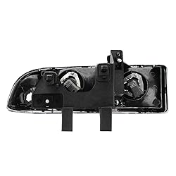 TRQ 2 Piece Headlight Assembly Set Driver