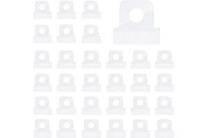 300pcs Ring Binder Stickers, Clear Self Adhesive Hang Tabs Reinforcement Converter Labels for Loose-Leaf Binder Refill Insert